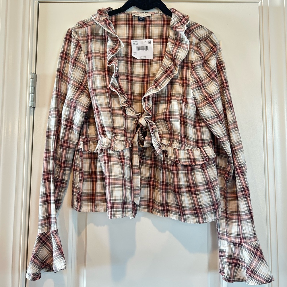 Plaid Blouse